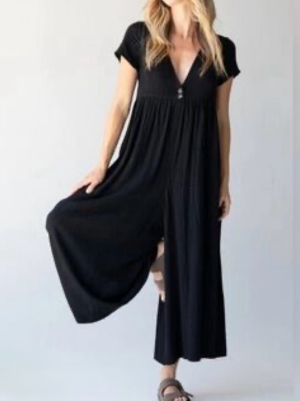 NATURAL LIFE AveryWide-Leg Jumpsuit